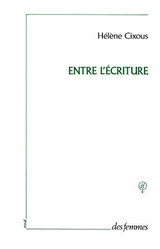 Book Entre l'écriture