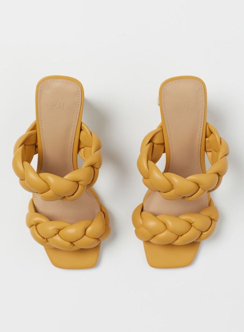 Social Sandálias - Amarelo mostarda - SENHORA | H&M PT