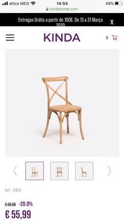 Social Cadeiras sala 