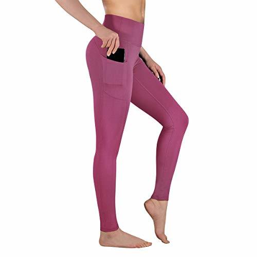 Product Gimdumasa Pantalón Deportivo de Mujer Cintura Alta Leggings Mallas para Running Training