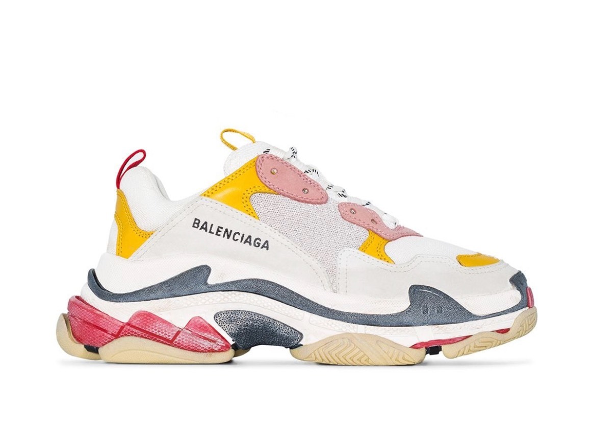 Fashion Balenciaga _ white, pink & rose 