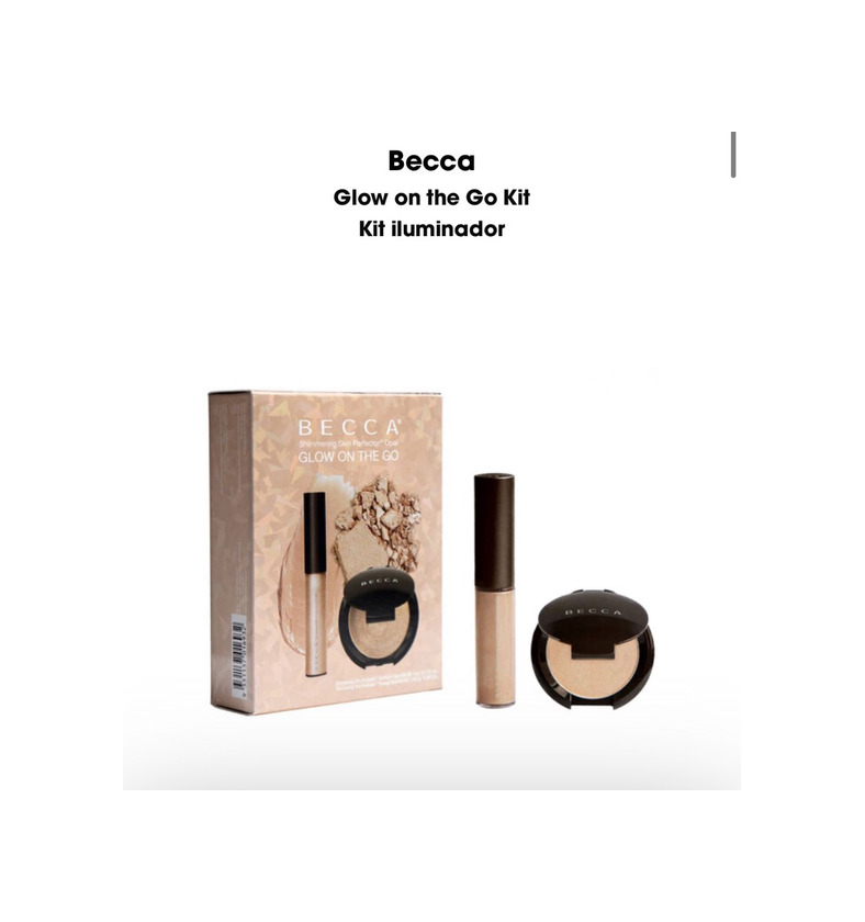 Producto BECCA ILUMINADOR 