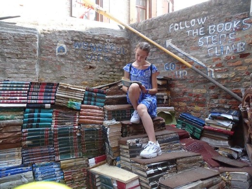 Libreria Acqua Alta - Veneza