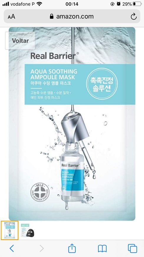 Product Skin barrier mask