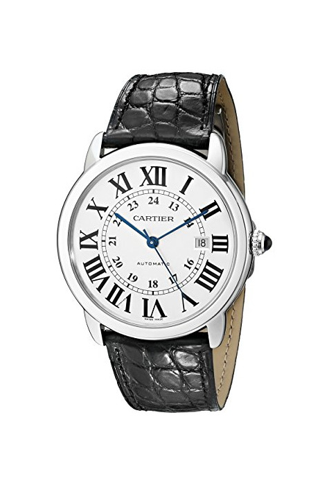 Social CARTIER RONDE SOLO DE CARTIER RELOJ DE HOMBRE AUTOMÁTICO 42MM DE CUERO