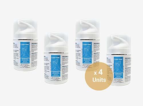 Social Pack de 4 Gel Sanitario Hidroalcoholico para Manos