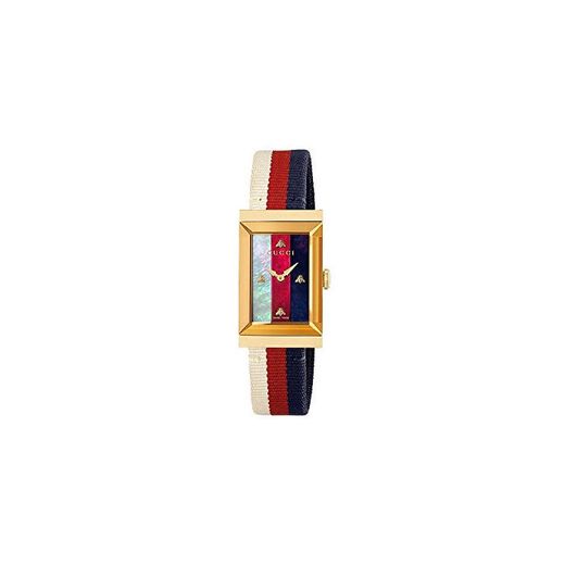 Reloj Gucci de Mujer g-Frame Correa de Tela YA147405