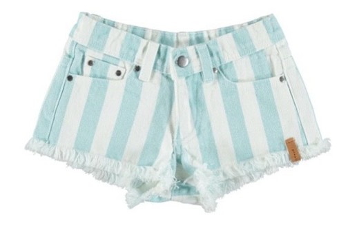 Shorts | Light Blue Stripes