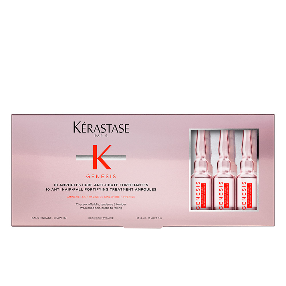 Fashion Kérastase Genesis Ampollas Cure Anti-Chute Fortifiant 10x6 ml ...