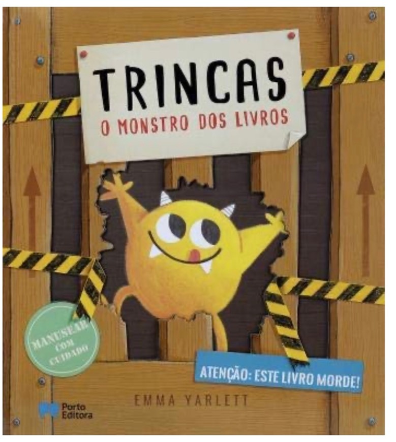 Book Trincas monstro dos livros 