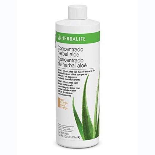 HERBALIFE Herbal Aloe Concentrado Sabor Mango Botella 473 ml