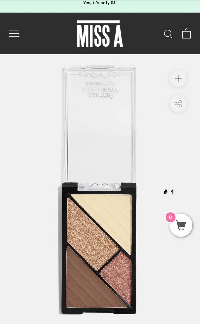 Product Amuse Basic Nudes Shadow Set – Shop Miss A 