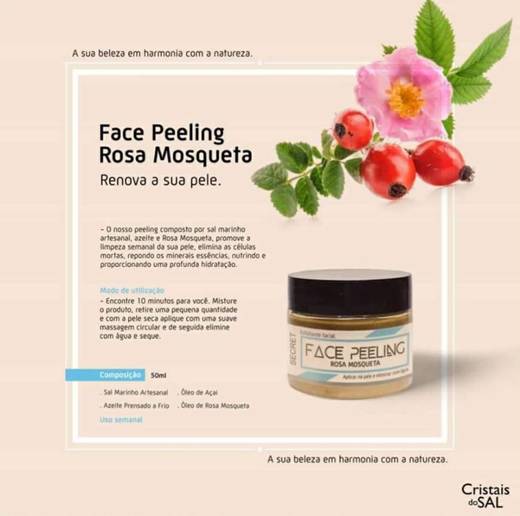 Face Peeling Rosa Mosqueta

