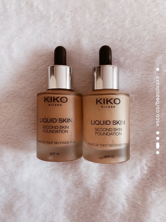 Fashion Liquid Foundation - Liquid Skin Second Skin Foundation - KIKO ...