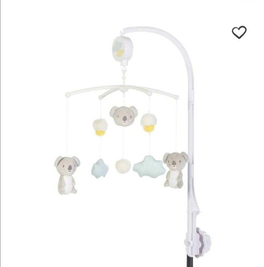 Productos Mobile musical pour bébé en coton blanc