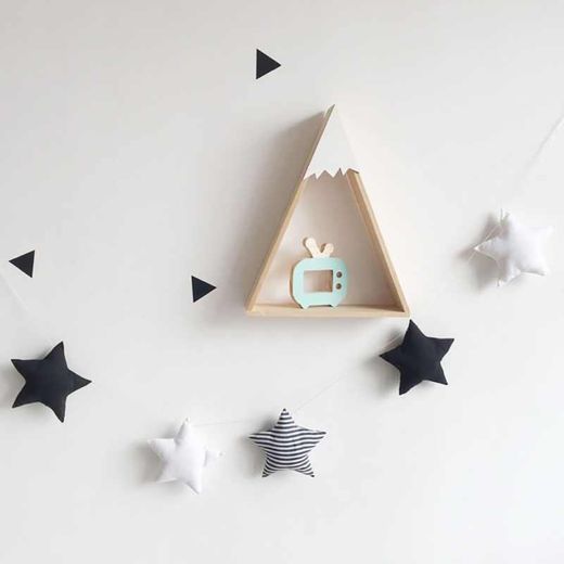 Nordic Baby Room Handmade Nursery Star 