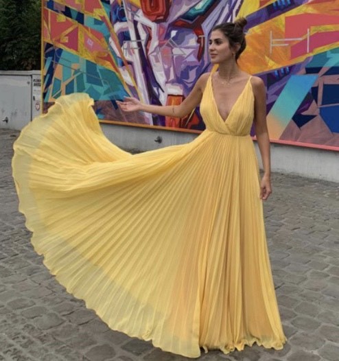 Vestido Amarelo 