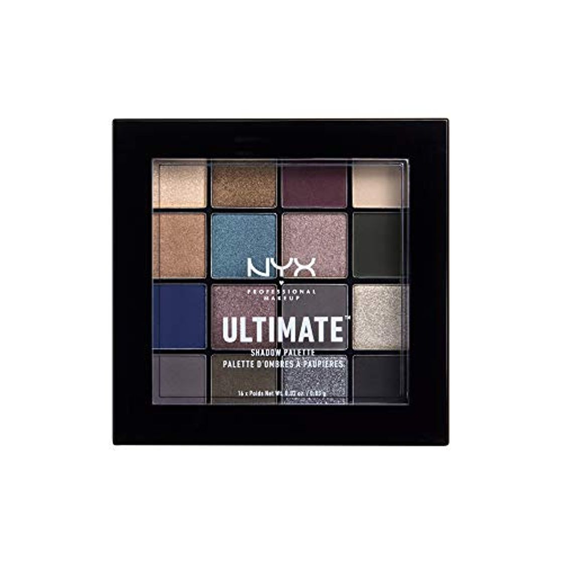 Product NYX Professional Makeup Paleta de sombra de ojos Ultimate Shadow Palette, Pigmentos