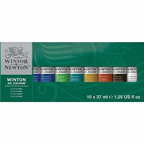 Winsor & Newton- Winton Set de 10 Tubos de 37 ml de