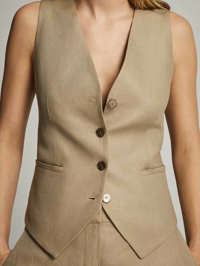 Producto Linen waistcoat