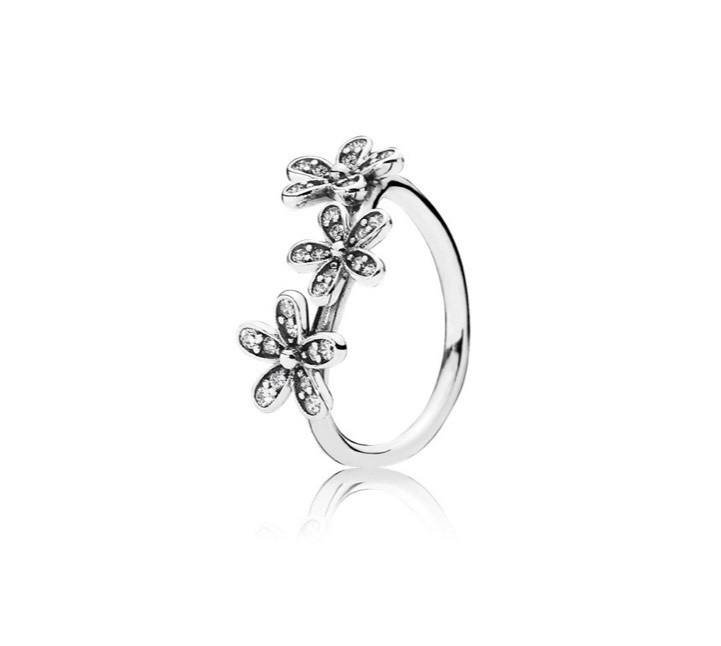 Fashion Anel Pandora flor