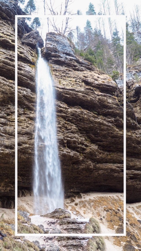 Lugar Peričnik Waterfall