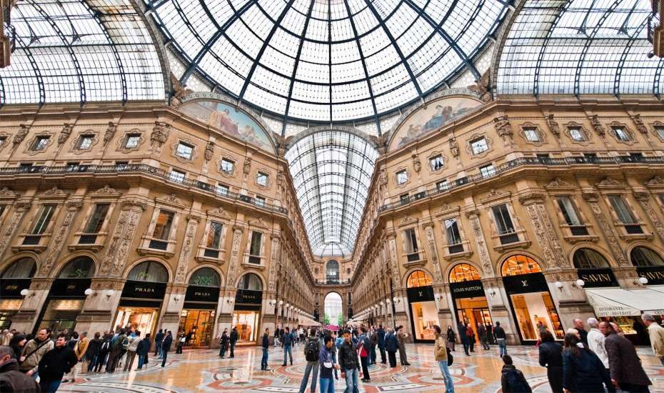 Lugar Galería Vittorio Emanuele II