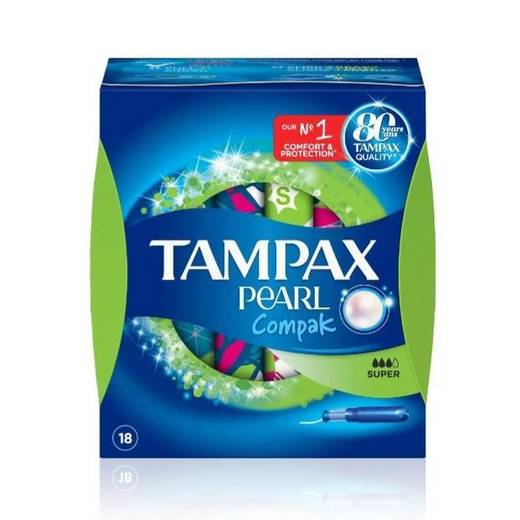 Tampões Pearl Compax - Tampax 