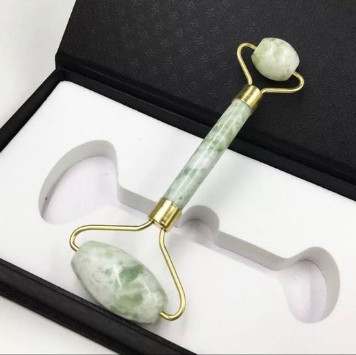 Rolo de pedra Jade para massagem 