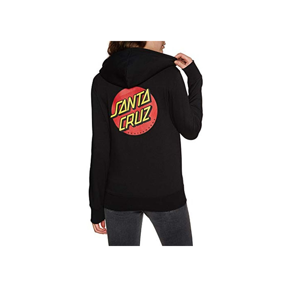 Product Santa Cruz Sudadera Mujer Classic Dot Negro