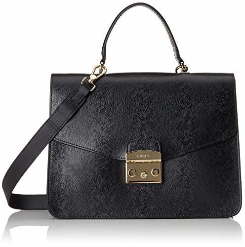 Fashion Furla - Metropolis M Top Handle, Bolso Mujer, Negro