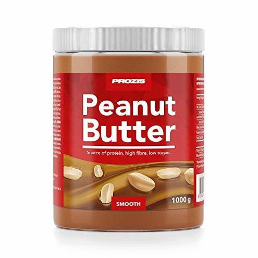 Prozis Peanut Butter 1kg - Deliciosa y de Textura Cremosa - Fuente