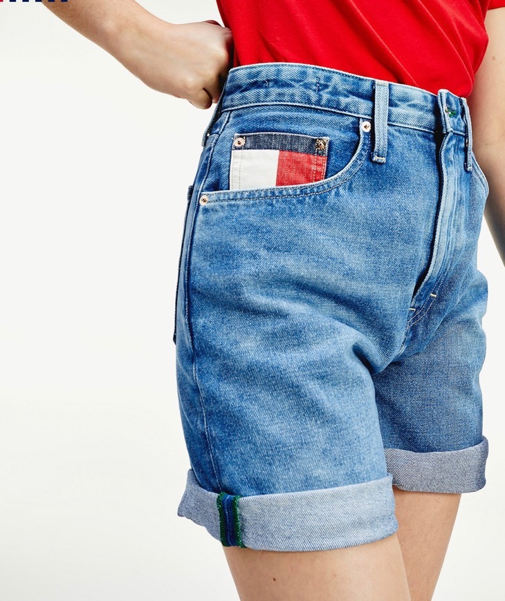 Fashion Mom fit high rise shorts Tommy Hilfiger