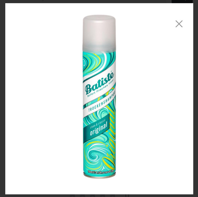 Producto shampoo seco batiste 