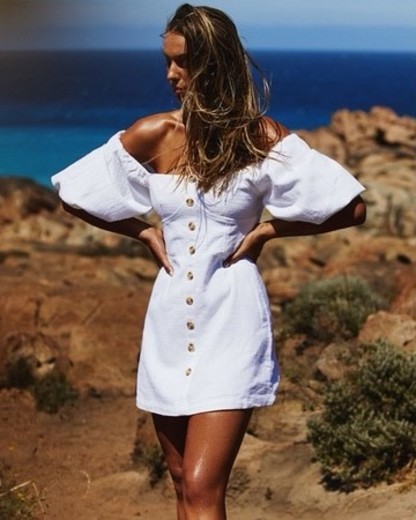 Billabong White Sand Dress 