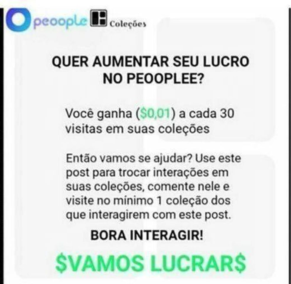 Moda TROCA DE INTERAÇÕES