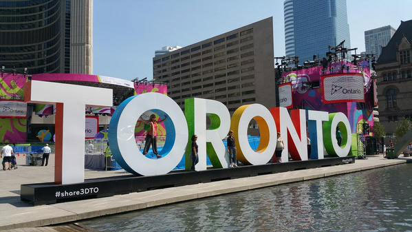 Place 3D Toronto Sign