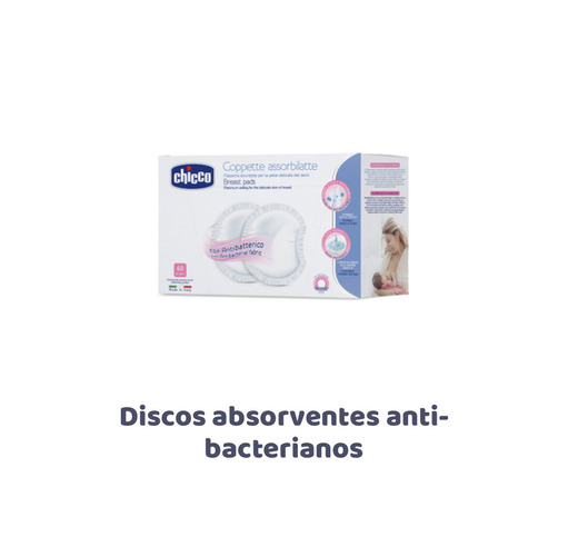 Discos absorventes anti-bacterianos