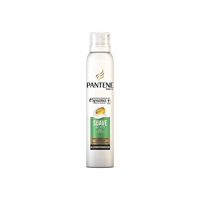 Beauty Pantene Pro-V Suave Y Liso Acondicionador En Espuma Para El Cabello Encrespado