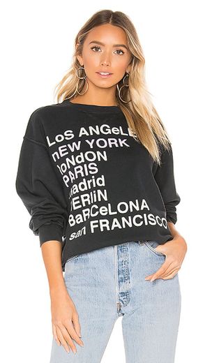 Anine Bing City Love Sweatshirt