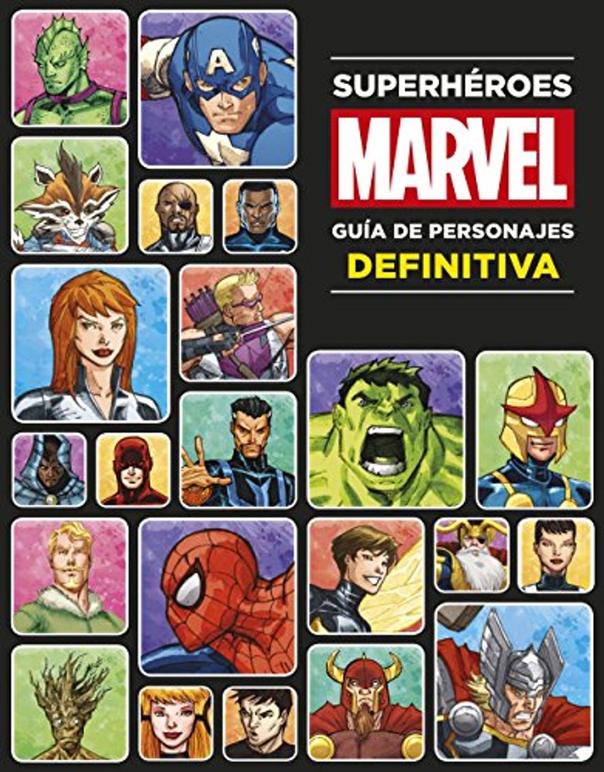 Book Superhéroes Marvel. Guía de personajes definitiva