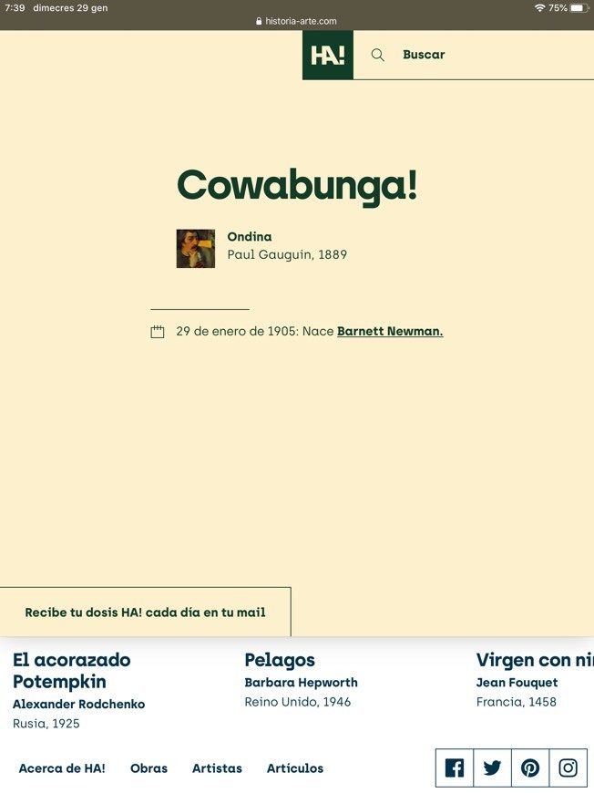 Moda Página web HA