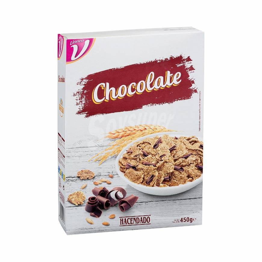 Producto Cereales de copos de arroz y trigo integral y chocolate