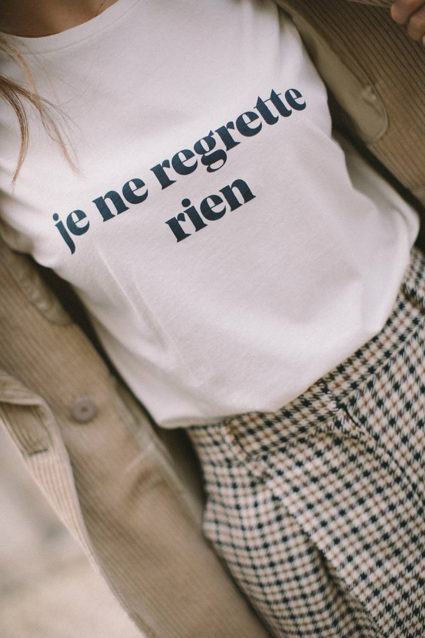 Producto JE NE REGRETTE RIEN T-SHIRT

