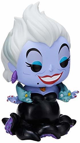 Game Funko- Pop Figura de Vinilo: Disney: Little Mermaid-Ursula w/Eels Coleccionable, Multicolor