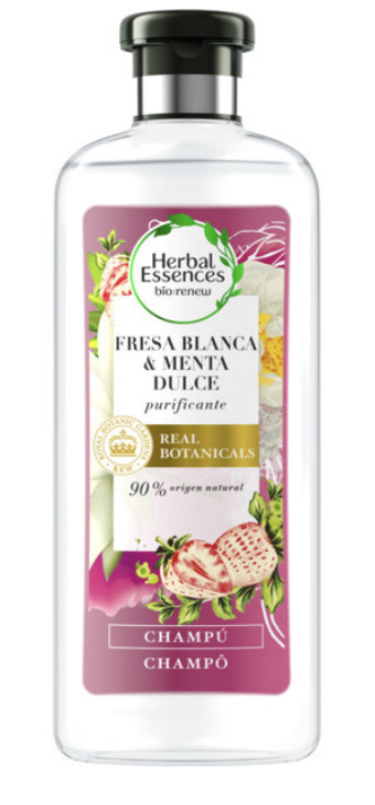 Moda Herbal Essences Fresa Blanca Y Menta Dulce