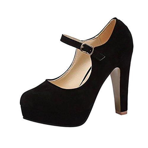 Fashion ¡Oferta de liquidación de Covermason! Zapatos de tacón cuadrado de moda para