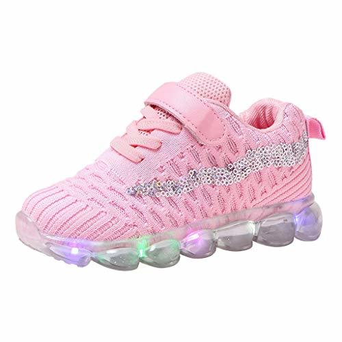 Product Baohooya Zapatillas de Deporte para Niño Niña - Fondo Suave Antideslizante Transpirable