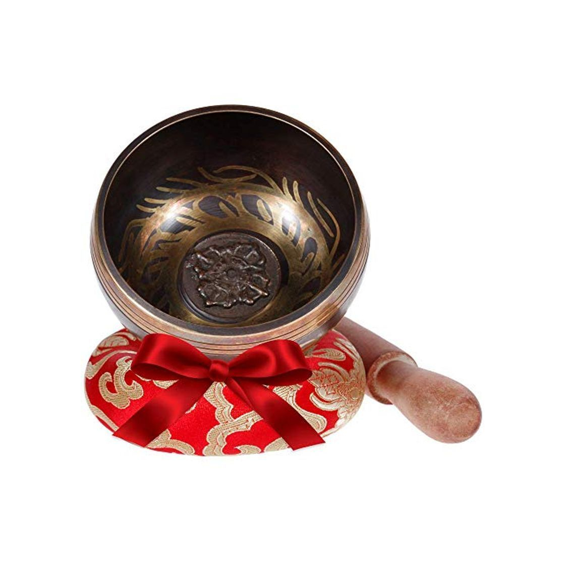 Social Rovtop Cuenco Tibetano a Mano para la Meditación Chakra Healing