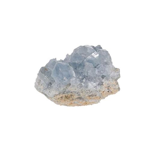 Vosarea Racimo cristalino curativo mineral crudo natural de Celestite para la decoración casera